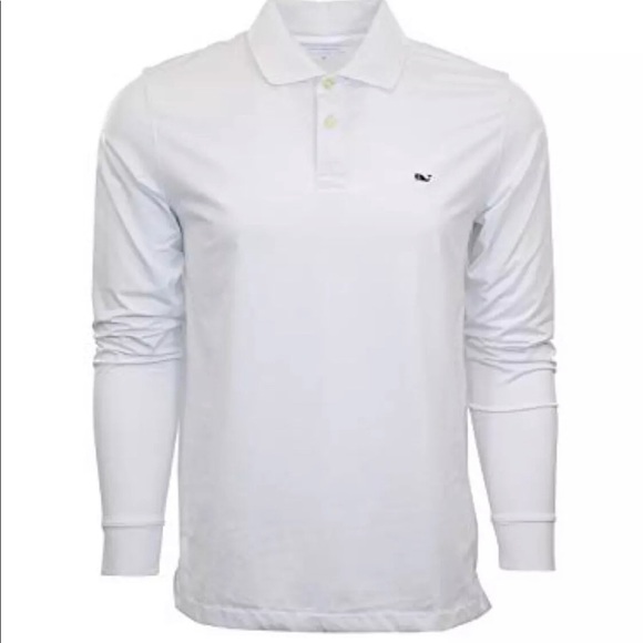 vineyard vines long sleeve polo
